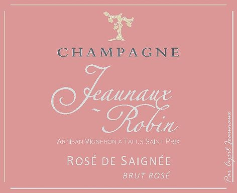 Domaine Jeaunaux-Robin / Champagne "Rosé de Saignée" Rosé Brut
